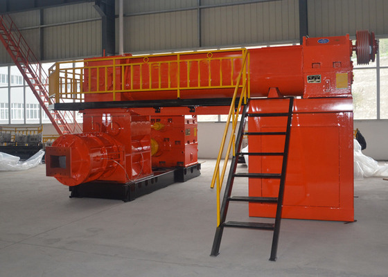 Proyecto rojo del horno de túnel de la máquina de Clay Automatic Soil Brick Making