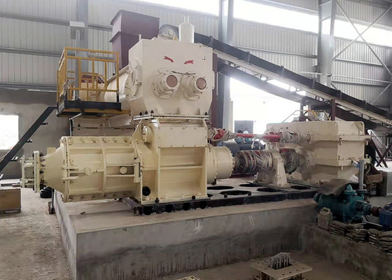 Vacío Clay Block Machine de extrudado de Ash Automated Brick Making Machine de la mosca