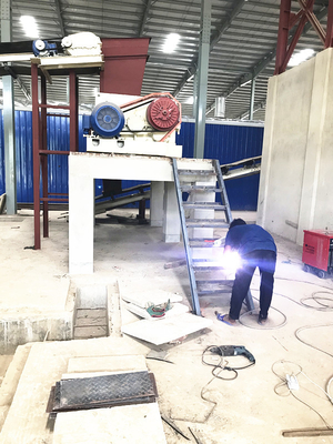 Máquina de la trituradora del rollo de la producción del ladrillo del equipo de proceso mineral de BBT
