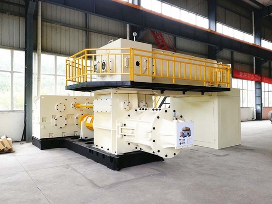 Máquina funcional de Clay Brick Automatic Continuous Extrusion del extrusor del vacío
