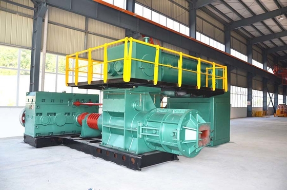 extrusor auto Clay Brick Machine Stable Operation del vacío del peso 30000kg