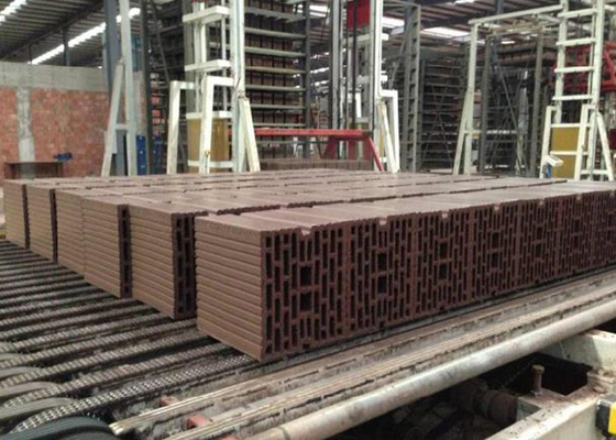 Precio automático 2023 de la máquina de fabricación de ladrillo de la arcilla del vacío del proyecto del horno de túnel