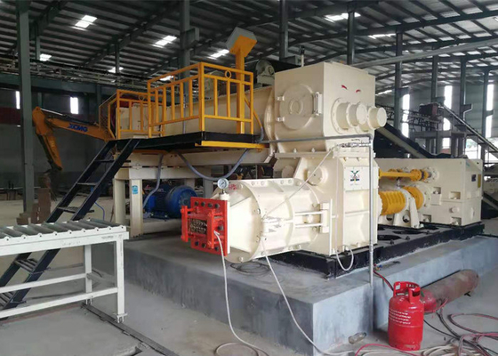 Precio automático 2023 de la máquina de fabricación de ladrillo de la arcilla del vacío del proyecto del horno de túnel