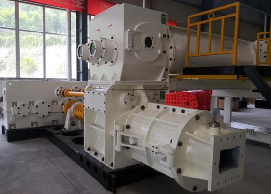 Máquina de fabricación de ladrillo rojo del bloque de Bangladesh Clay Mud Fly Ash Solid extrusor automático del vacío del ladrillo de fuego