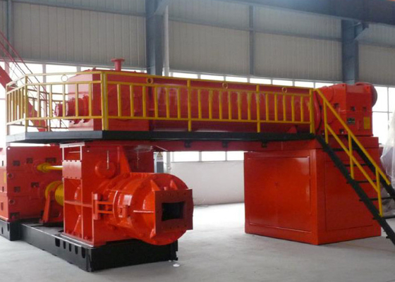 Máquina de fabricación de ladrillo rojo del bloque de Bangladesh Clay Mud Fly Ash Solid extrusor automático del vacío del ladrillo de fuego