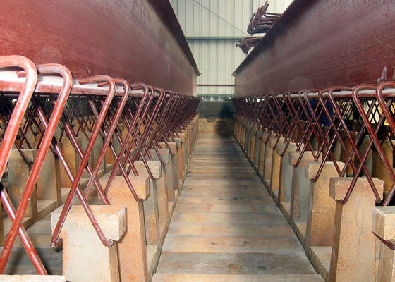 Fuego refractario sintético ligero Clay Bricks For Kiln Construction