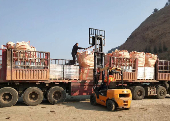 Material refractario de los ladrillos de fuego rojo del alúmina para la planta del horno de túnel