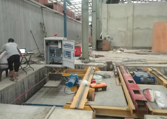 Control auto del PLC de la máquina de Dragger de la tecnología del horno de ladrillos del túnel