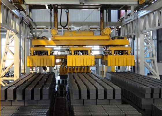 Máquina apiladora de robot de 9,5 kVa para la fabricación de ladrillos de arcilla completamente automática