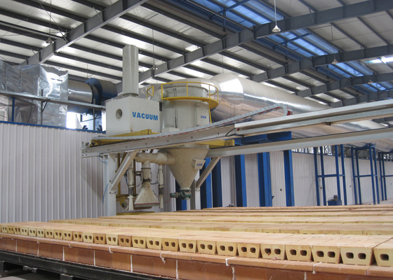 El PLC controla el dispositivo más limpio automático de Clay Brick Tunnel Kiln Car