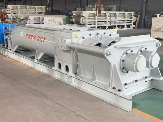 Máquina de fabricación de ladrillo rojo automatizada 30 - los 40m capacidad del ³ /H mezclador de paleta horizontal