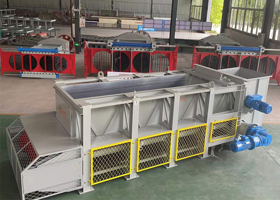 Fabricación de ladrillos de arcilla Equipo de alimentación de placas Tipo de acero