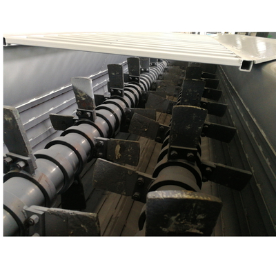 Horno túnel mezclador de eje doble de materia prima de ladrillo de arcilla 75kw