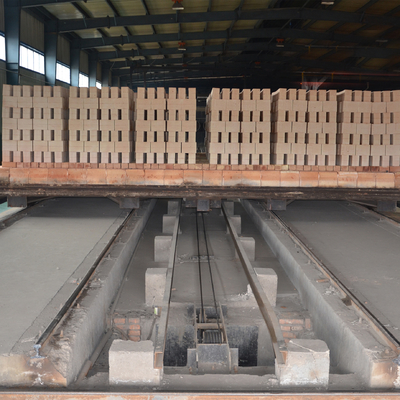 Horno túnel completamente automático para ladrillos de arcilla con cámara secadora