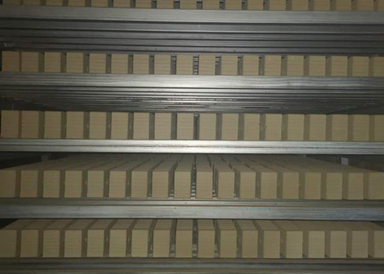sistema automático de la cámara de secado del bloque del suelo de la máquina del secador del ladrillo de la arcilla 290KW