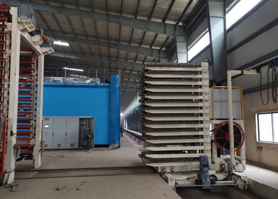 sistema automático de la cámara de secado del bloque del suelo de la máquina del secador del ladrillo de la arcilla 290KW