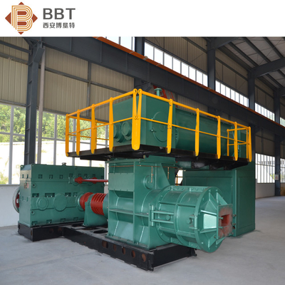 Máquina automática de extrusión al vacío para tierra roja barro de arcilla sólida ladrillos huecos