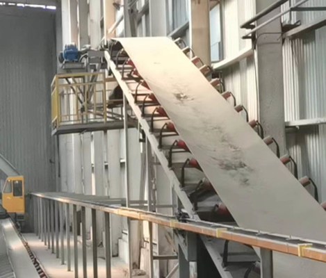 máquina de la fabricación de ladrillos de la arcilla del transportador de correa 0.8m/S para la construcción
