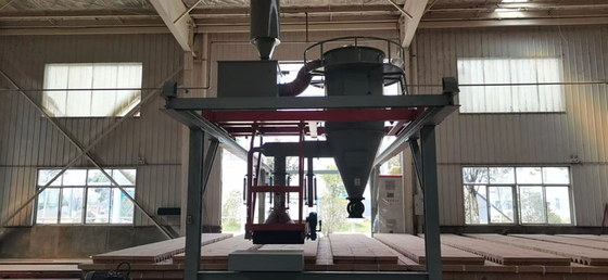 Cadena de producción de ladrillos de arcilla de los SS Aspirador automático para limpieza de vagones de horno