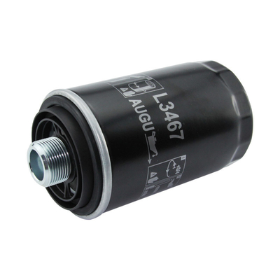 Filtro de aceite automático con carcasa de lata de hierro ISO9001 para Audi A4L A6 Q5 1,8 T 2,0 T