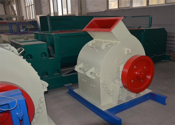 Máquina trituradora de rodillos de martillo para planta de fabricación de ladrillos de arcilla 132kw