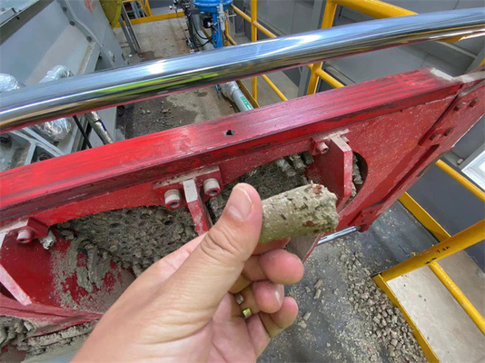Maquinaria de mezcla de bloques de ladrillos rojos, filtro automático, mezclador de doble eje para materiales de arcilla