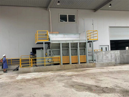 Máquina de alimentación de placas de construcción de ladrillos de arcilla totalmente automática con potencia de 7.5kw