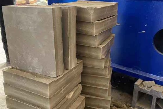 Prensa hidráulica azul de alta presión personalizada de 20 T a 1200 T para la fabricación de ladrillos aislantes y ladrillos refractarios,