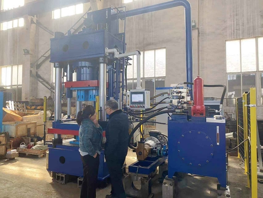 Edificio personalizado Prensa hidráulica de 200 T a 1200 T para la fabricación de ladrillos de alto rendimiento