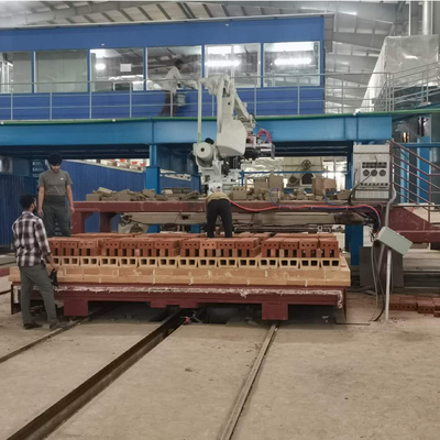 Fuego de túnel de ladrillo de arcilla de gran capacidad con nueva cámara técnica de secador de ladrillo Diseño del proyecto