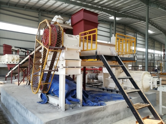 4.2Mpa máquina de extrusión al vacío para hacer ladrillos de arcilla para ladrillos de automóviles