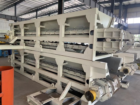 Máquina de alimentación de cajas totalmente automática Línea de producción de ladrillos de arcilla sólida roja Máquina de alimentación de cajas de ladrillos