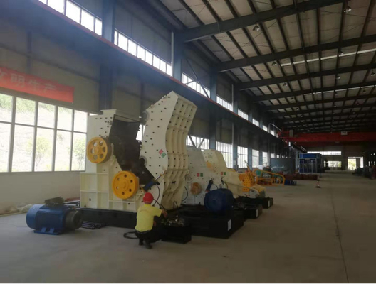 Construtor automático de martillo de doble rotor de 90 a 120 t/h para el ahorro de energía