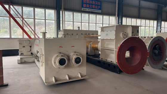 Máquina para la fabricación de baldosas de bloques de ladrillo de arcilla extruida al vacío con equipos de ladrillo de proyecto de horno de túnel