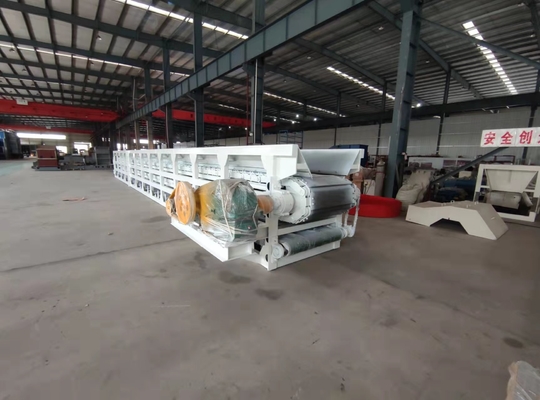 6015×2500×1750 mm TCNL Modelo de caja de ladrillo máquina de alimentación con 1175 mm de distancia de centro de la cadena de viaje