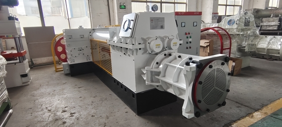 Maquinaria de extrusión automática para la fabricación de ladrillos de arcilla con cámara de secado y velocidad de husillo de 11 rpm/min