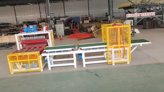 Sistema avanzado de corte de ladrillos automático completo Máquina de corte máxima de 300 mm longitud máxima de la franja de barro 2.1 metros