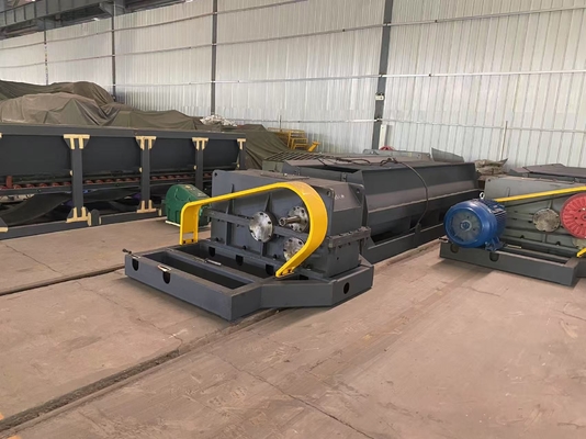 Máquina de mezclas de doble eje de fabricación de ladrillos de arcilla