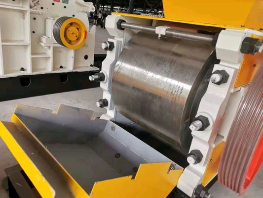 Maquinaria para triturar con rodillos, trituradora de ladrillos de arcilla, trituradora de molinos de rodillos para la fabricación de ladrillos de arcilla