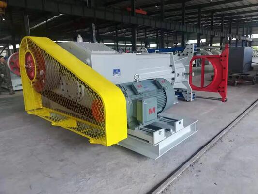 Clay mud front stencil mixing extruder mixer for brick block tile making factory