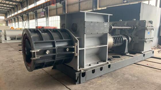 Máquina automática de extrusión al vacío para hacer ladrillos de arcilla con capacidad de 100.000 piezas/día