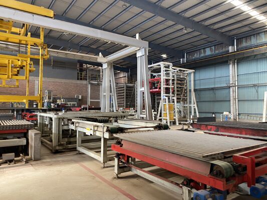 Automated Brick Plant Single Layer Drying & Firing Integrated System